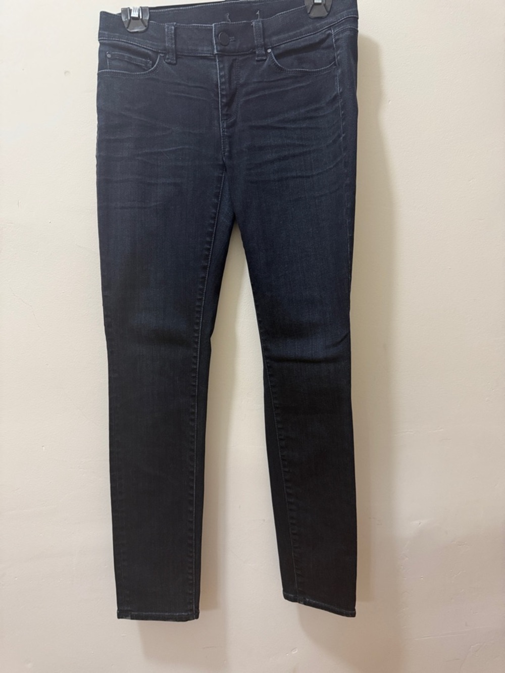 Ann Taylor Dark Black Skinny Jeans